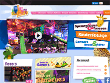 Tablet Screenshot of kidzcity.nl